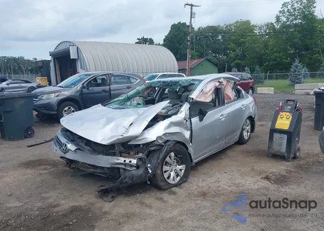 2012 Honda Civic Lx z USA, uszkodzony, nr VIN 19XFB2F50CE342515